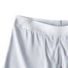 JEsilunmaMY Mens Silk Mid Waist Boxer Briefs Soft Comfortable Performance Underwear Seamless Breathable Stretch Underpants (Grey-3PC,X-Large) view 2