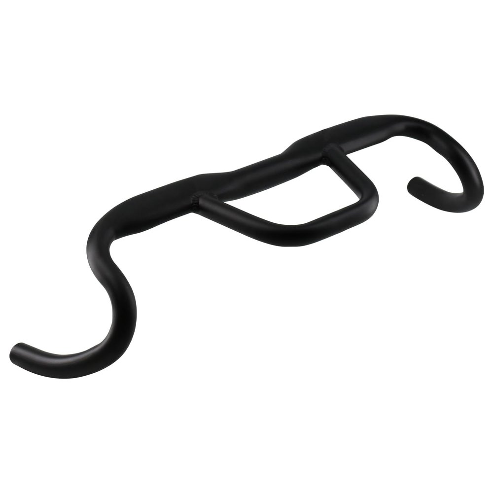 WEERAS Bicycle Aluminum Flat Tube Gravel Handlebar 31.8 Diameter, 420mm-520mm, 25 camber angle, for Touring Bikes