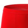 Men'S Cotton Classic Multipack Boxer Briefs Underwear Breathable Soft 5 Pack Comft Underpants Boxers Trunks (Red-5PC,6X-Large) view 2