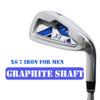 Left Hand/Right Handed #7 Golf Club Iron with Steel/Graphite Shaft for Men and Women Training Golf Irons (Right-Men-Graphite) view 2