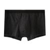 JEsilunmaMY Mens Plus Size Cotton Boxer Trunks Mid Waist Loose Pouch Knit Boxer Brief Soft Stretch Performance Underwear (Grey10-1PC,XX-Large) view 1