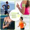 Toddmomy 1set Reflective Safety Belt Set Armband and Ankle Bands for Night Running Cycling and Outdoor Activities High Visibility Reflective Gear for Enhanced Safety view 2