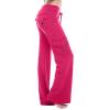 Bootcut Yoga Pants Women's Stretch Workout Relax Fit Super Soft Cargo Yoga Pants Wide Leg Long Pants with Pockets view 2