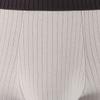 JEsilunmaMY Mens Moisture-Wicking Stripe Boxer Trunks Stretch Cotton Boxer Briefs with Pouch Comfortable Breathable Underwear (Grey-1PC,XX-Large) view 3