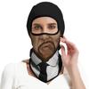 Red Plume 3PCS Balaclava Full Face Mask Ski Mask UV Protection Cover Motorcycle Full Face Mask for Men Women Outdoor Sports view 2