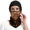 Red Plume 3PCS Balaclava Full Face Mask Ski Mask UV Protection Cover Motorcycle Full Face Mask for Men Women Outdoor Sports view 4