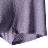 JEsilunmaMY Mens Jacquard Boxer Briefs Mid Waist Ice Silk Seamless Boxer Trunks Solid Color Lightweight Breathable Underwear (Purple-3PC,X-Large) view 4
