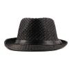 2 Pack Fedora Hat for Men Women Trilby Hat Panama Sun Jazz Cap Straw Hat view 2