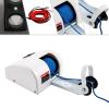 DOONARCES 25LBS 12V Saltwater Boat Electric Anchor Winch, Outdoor White Marine Electric Windlass Saltwater Boat Anchor Winch with Wireless Remote for Pontoon Fishing Boat, White (25LBS) view 4
