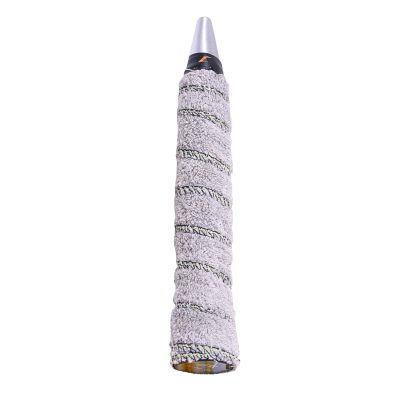 Cotton Towel Tennis Racket Anti Slip Absorb bergreifen Badminton Handle Tape for Racquetball Squash Badminton Tennis (Grey)