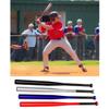 Baseball Bat Lightweight Steel Non-Slip Grip 21inch Rounders Practice Training Bat Black Sports & Outdoors view 2