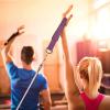 Toddmomy 2pcs Double Yoga Straps for Stretching and Flexibility Training High Elastic Material Lightweight Resistance Band for Home Fitness and view 3