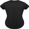 DIGITMON Women's Baseball Softball Jersey Button Down Premium Hip Hop T Shirts Uniform BLACKBLACK, Medium view 3