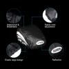 PATIKIL Bike Helmet Cover, 2 Pack Motorcycle Helmet Rain Covers Waterproof Bicycle Helmets Covers with Reflective Strip for Road Cycling, Black view 3