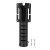 PATIKIL Waist Belt Rod Holder, Portable Waist Fishing Rod Holder Nylon Pole Inserter for Outdoor Lure Fishing, Black view 1