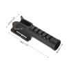 PATIKIL Waist Belt Rod Holder, Portable Waist Fishing Rod Holder Nylon Pole Inserter for Outdoor Lure Fishing, Black view 2