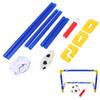 Kisangel Mini Soccer Goal Set for Kids 8-12 Indoor Outdoor Foldable Football Goal Door Lightweight Plastic Soccer Net for Backyard Training and Family Sports 12.5X17.6X9.9 Inches view 4