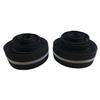 Positz Reflective Road Bike Handlebar Tape Black Cork with 5mm Silver Reflex Strip view 3