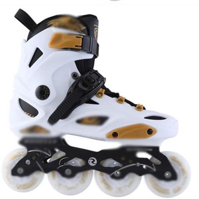 AIRFUL Adult Inline Skates for Men Women Roller Speed Racing Skates, Professional Roller Skates, Outdoor Inline Skates for for Girls and Boys (Color : White, Size : 10 Women/8.5 Men)