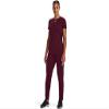 Under Armour Team Tech Womens Short Sleeve T-Shirt L Maroon-White view 3