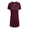 Under Armour Team Tech Womens Short Sleeve T-Shirt L Maroon-White view 4