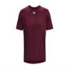 Under Armour Team Tech Mens Short Sleeve T-Shirt 3XL Maroon-White view 4