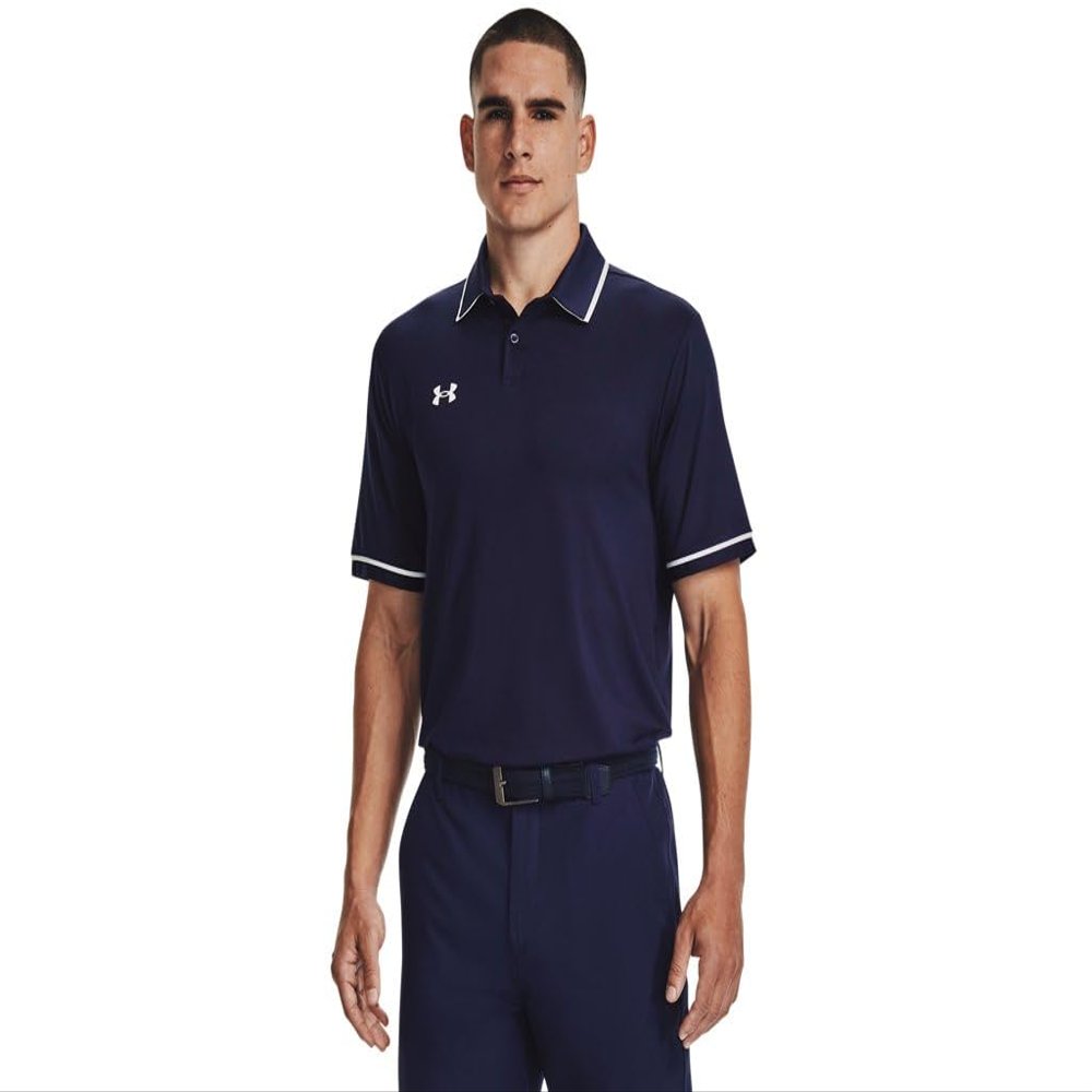 Teams Performance Polo With Tipped Details by Under Armour