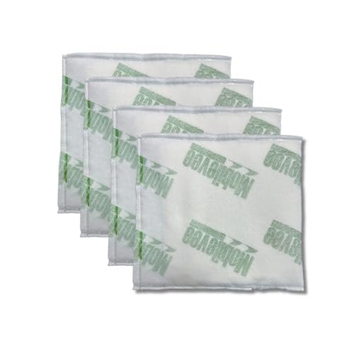 Coolio Powered by Mobilevee - Advanced Cooling Technology for Long Lasting Ice Retention - Extended Cooling - Ideal for Styrofoam Coolers, Backpack Coolers, and Heavy Duty Coolers - 12x12 (4-Pack)