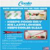Coolio Powered by Mobilevee - Advanced Cooling Technology for Long Lasting Ice Retention - Extended Cooling - Ideal for Styrofoam Coolers, Backpack Coolers, and Heavy Duty Coolers - 12x12 (4-Pack) view 4