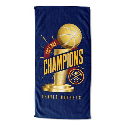 Northwest NBA Denver Nuggets 2023 NBA Champions Beach Towel, 30" x 60", Triumph