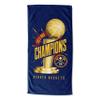 Northwest NBA Denver Nuggets 2023 NBA Champions Beach Towel, 30" x 60", Triumph view 1