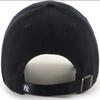 47 MLB Black/Black Clean Up Adjustable Hat Cap, Adult One Size (New York Yankees) view 2