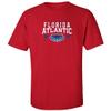CornBorn FAU Owl Tshirt - Florida Atlantic Apparel - FAU Logo Winning in Paradise - Red - Large-Tall view 1