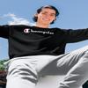 Champion Men's Sweatshirt, Powerblend, Fleece Midweight Crewneck Sweatshirt(Reg. or Big & Tall) view 3