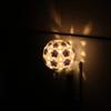 usamjtable Ceramic Blue Flower Night Light Plug-in with Aromatherapy Oil Warmer Burner view 3