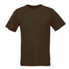 Mens Crew Neck T-Shirt, 100% Combed Cotton Short Sleeve Tee, Soft Prewashed Preshrunk Regular Fit Casual Basic (RFR, Olive, XL, 1pc) view 2