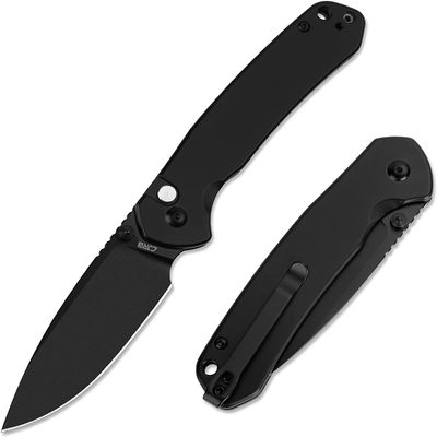 CJRB Pyrite Steel Hunting Pocket Knife J1925 Made of AR-RPM9 Powder Steel with Ceramic Ball Bearings