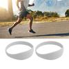 Knee Brace, 2pcs One Size Silicone Patella Knee Tendon Strap Pain Relief for Gym (Gray) view 2