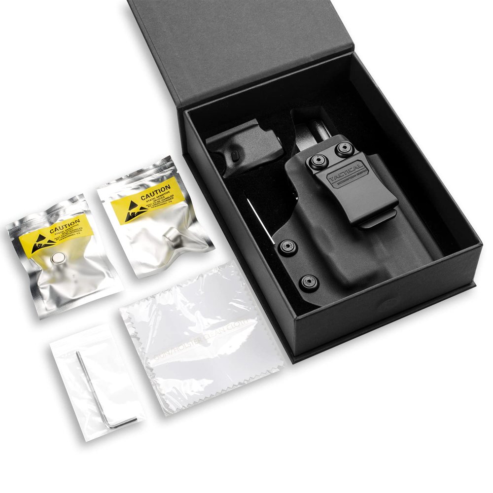 Tactical Scorpion Gear Gun Light/Holster Combo Fits: Glock 43 43x Pistol, 150 Lumens (Not Fit G43X MOS with Rail) Handgun Light, Rail Mount LED Tactical Flashlight