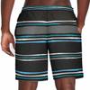 Speedo Mens Hydro Volley Swim Shorts Black (as1, Alpha, x_l, Regular, Regular, Gray Stripe) view 2