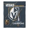 Northwest NHL Vegas Golden Knights 2023 NHL Stanley Cup Champions Silk Touch Throw Blanket, 50" x 60", Trick Play view 1