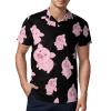 Cute Cartoon Pig Men's Polo Shirts Short Sleeve Sports Golf Shirt Casual T-Shirt Tee Tops 4XL view 1