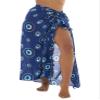 Back From Bali Womens Evil Eye Sarong Swimsuit Cover Up Greek Island Third Eye Pareo Wrap Skirt view 1
