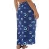 Back From Bali Womens Evil Eye Sarong Swimsuit Cover Up Greek Island Third Eye Pareo Wrap Skirt view 2