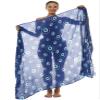 Back From Bali Womens Evil Eye Sarong Swimsuit Cover Up Greek Island Third Eye Pareo Wrap Skirt view 3