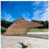 Camouflage Garden Netting Heavy Duty 1M 2M 3M Light and Durable, Hunting Camouflage Net, Outdoor Beach Garden Pergola Shade Net Decoration, Oxford Cloth, Camo Netting Car Cover,Desert ( Size : 4m x 5m view 1