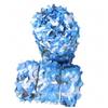 AITAF Blue Camouflage Net, Camo Netting Hunting Shutters,2M 3M 4M 5M 6M Sunscreen Camouflage Net, Lightweight Tear Resistant Camo Cargo Net Hunting Party Decoration (Size : 2m x 6m) view 1