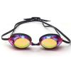 Adult racing goggles high definition anti fog anti UV electroplating swimming goggles (red) view 1