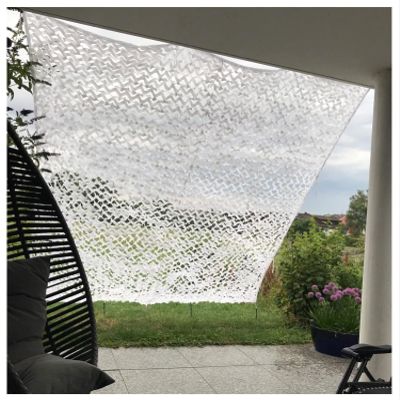 AITAF Sun Shade Sail Tactical Camouflage Netting for Military, Hunting, Camping and Outdoor Concealment - Woodland Camo Pattern for Superior Camouflage (Size : 4m x 5m)