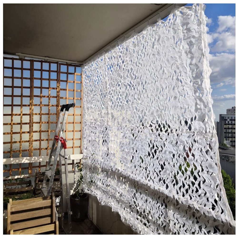 AITAF Sunshade Net Shade Camouflage Netting Roll Camo Netting for Camping Military Hunting Shooting Blind Watching Hide Party Decorations Greenhouse Shades Netting 23m (Size : 1m x 2m)